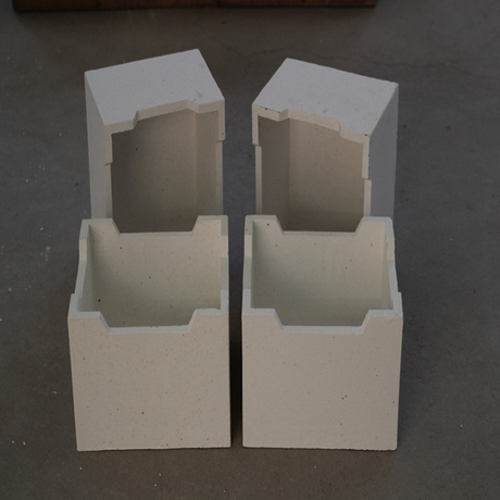 Nội thất lò nung Corundum Mullite Sagger cho vật liệu từ tính Bột gốm